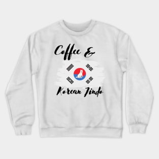 Coffee & Jindo Crewneck Sweatshirt